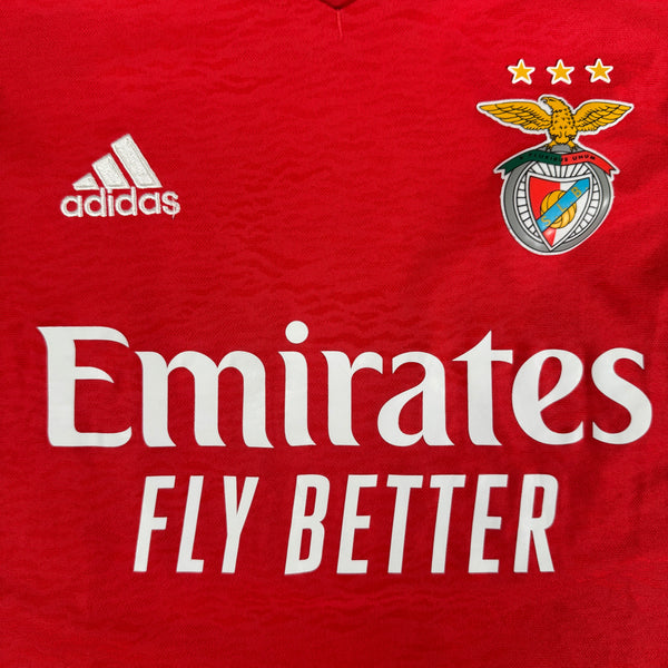 88 Benfica 2021/2022 Home Football Shirt Small
