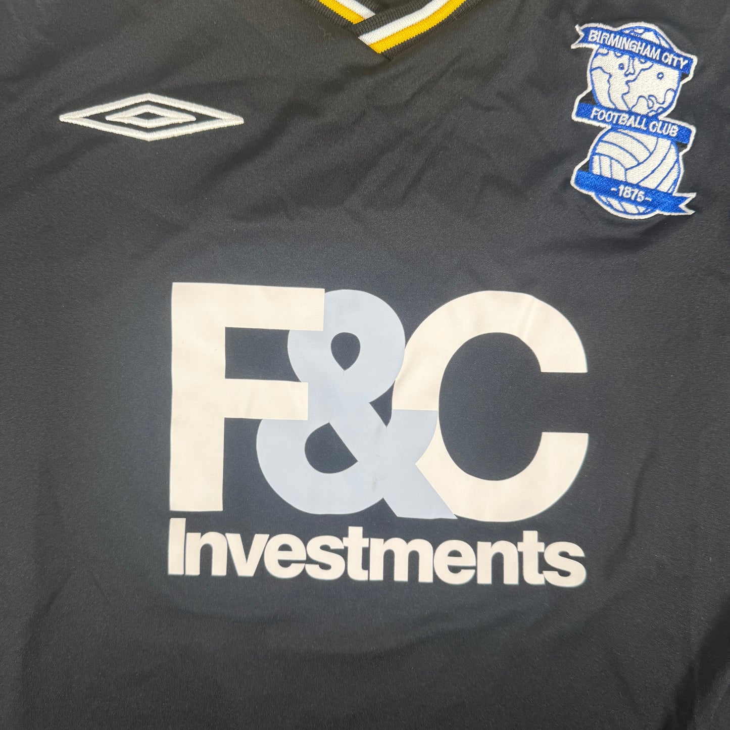 Birmingham City 2009/2010 Away Football Shirt Large