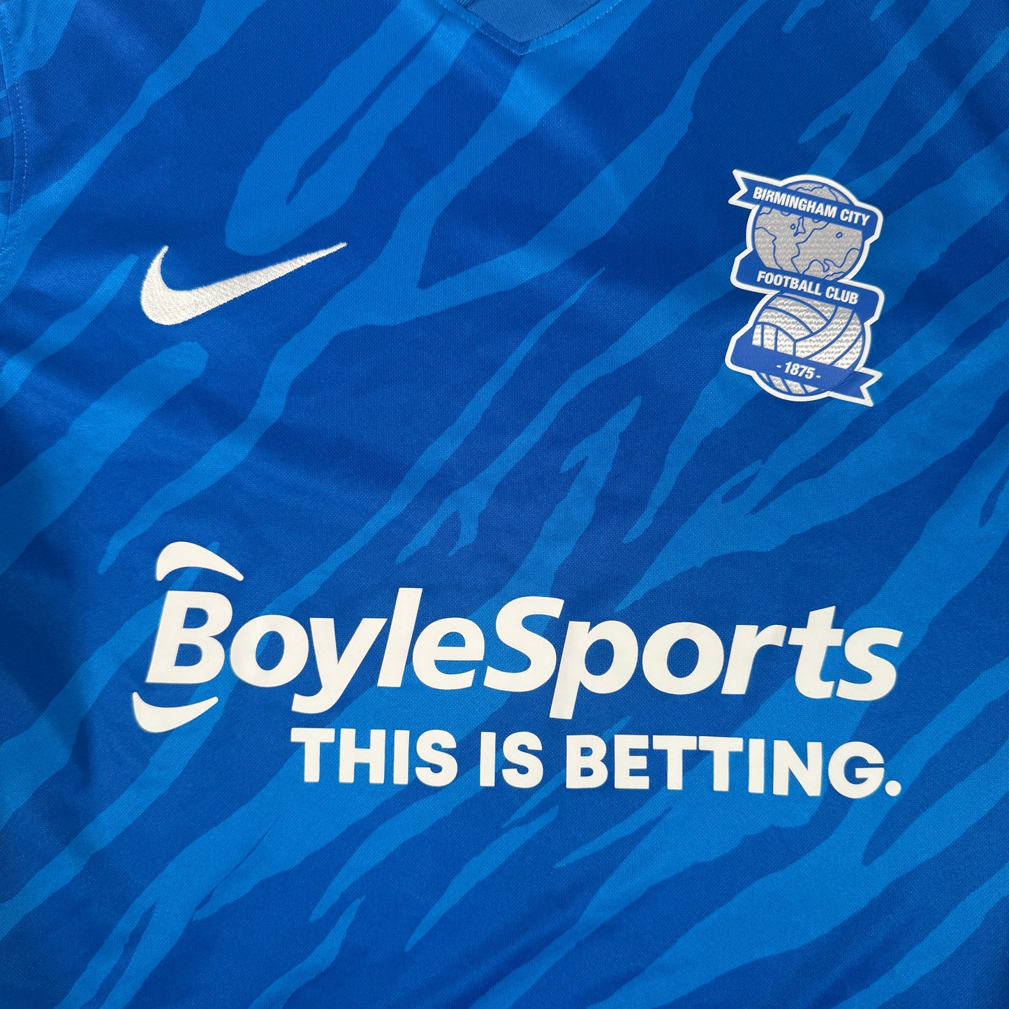 Birmingham City 2021/2022 Home Football Shirt Large