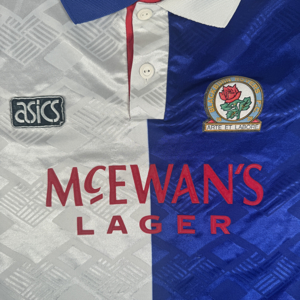 Blackburn Rovers 1992/1993/1994 Home Football Shirt XXL