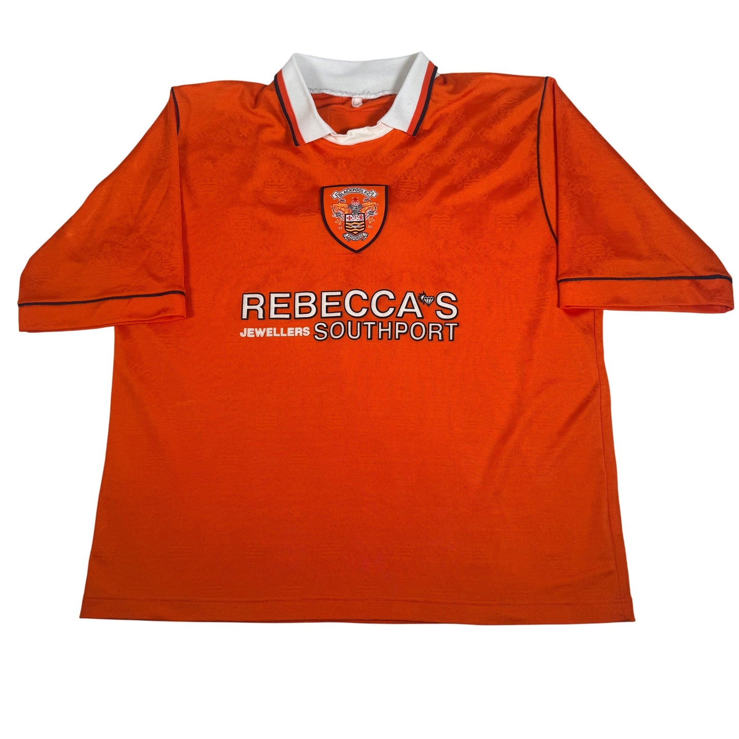 Blackpool 1995/1996/1997 Home Football Shirt XL