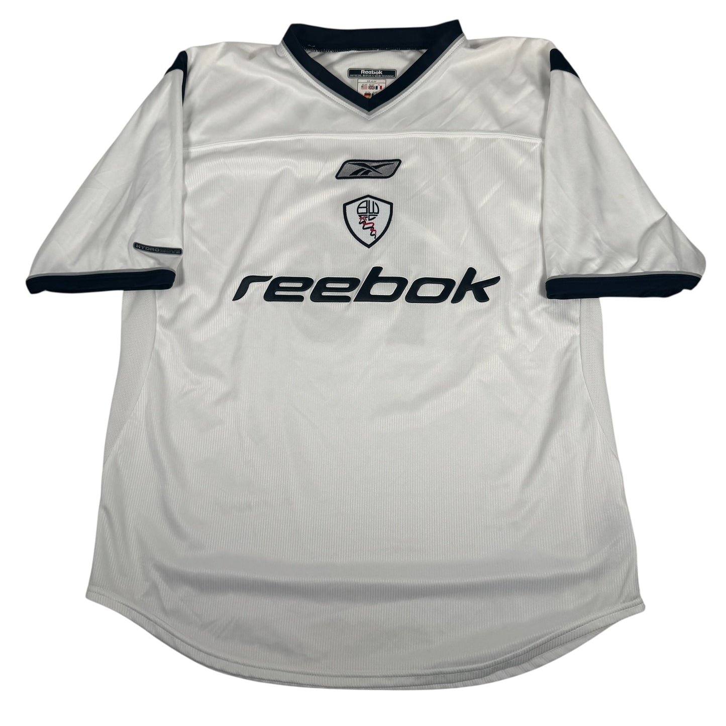 BOBIC 16 Bolton Wanderers 2001/2002/2003 Home Football Shirt Large