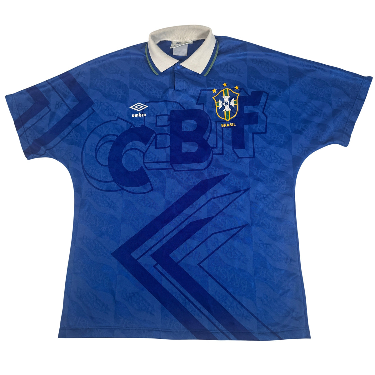 Brazil 1991/1992/1993 Away Football Shirt Large