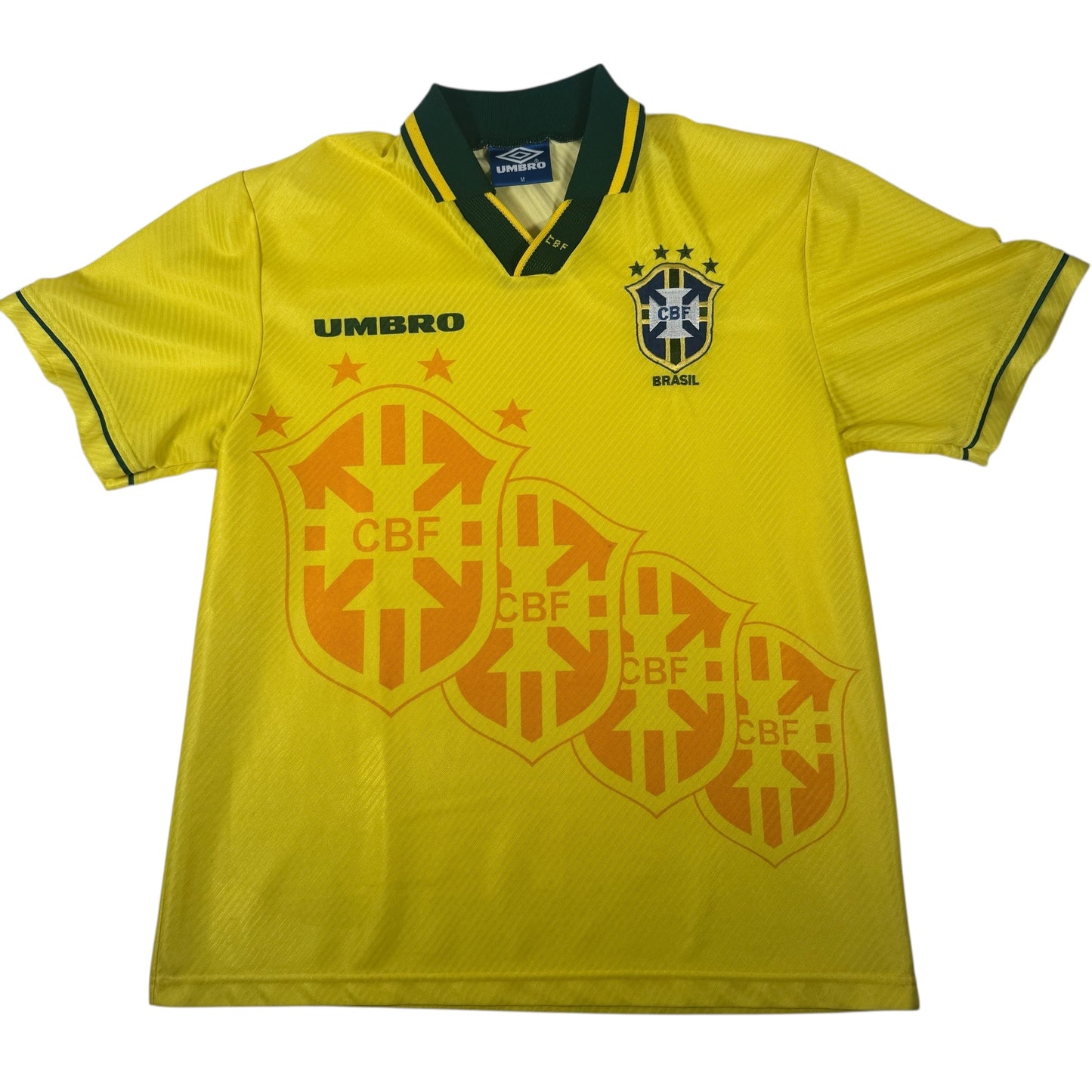 Brazil 1994/1995/1996 Home Football Shirt Medium
