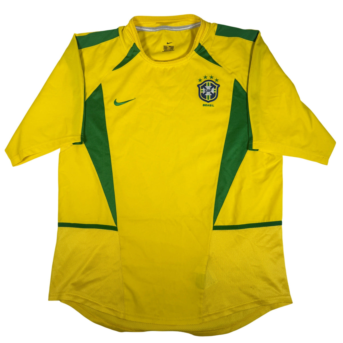 Brazil 2002/2003/2004 Home Football Shirt Medium