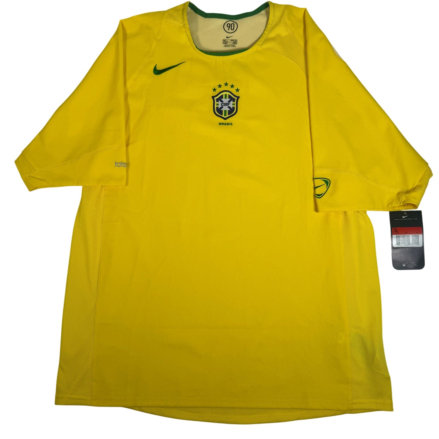 Brazil 2004/2005/2006 Training Football Shirt Large BNWT