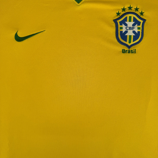 Brazil 2010/2011/2012 Home Football Shirt 2XL