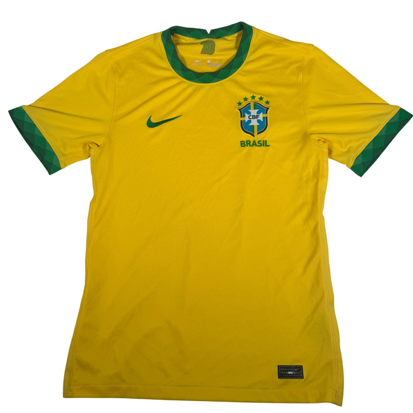 Brazil 2020/2021/2022 Home Football Shirt Small