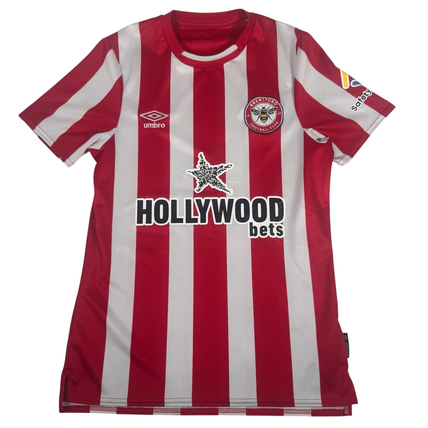 Brentford 2021/2022/2023 Home Football Shirt Small