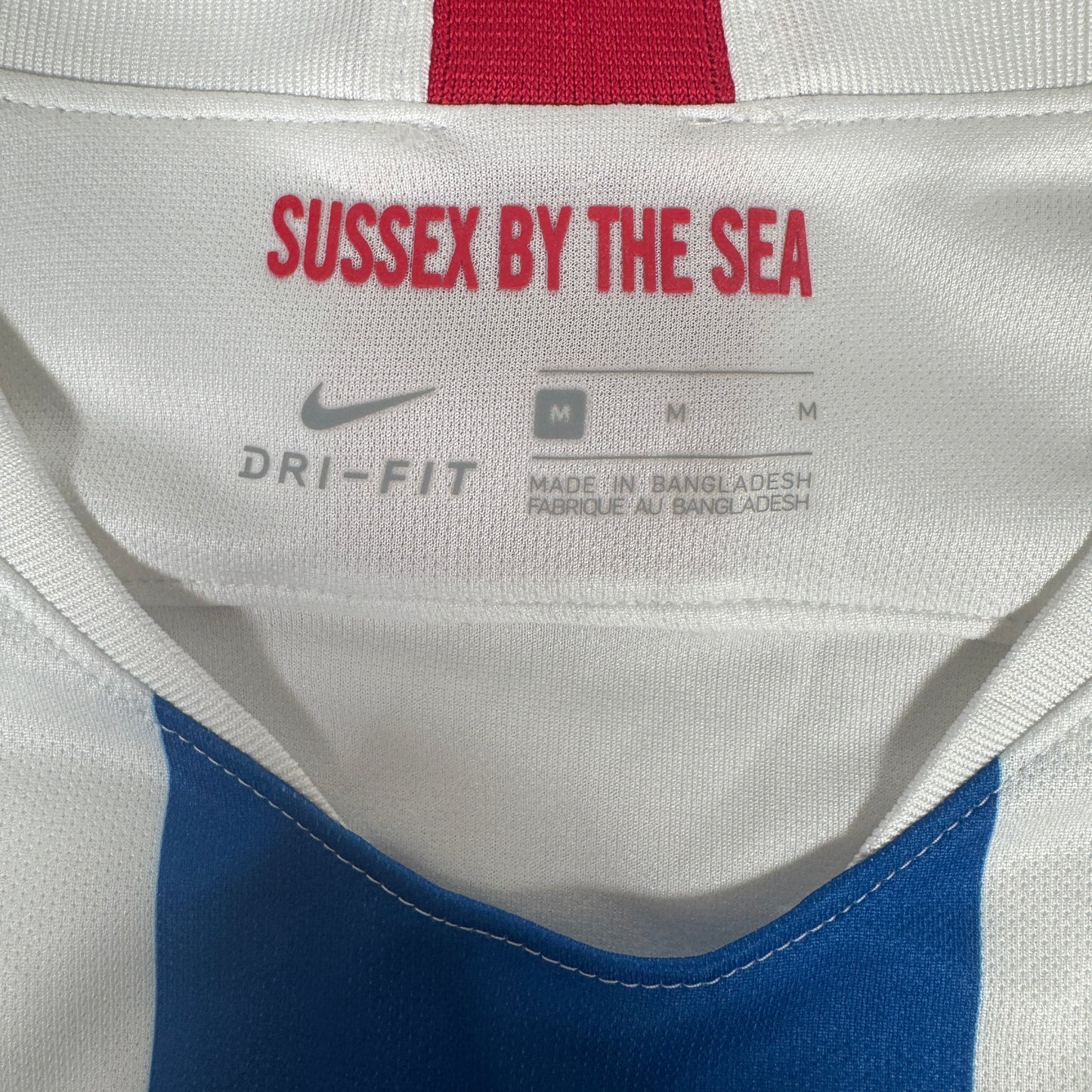 Brighton & Hove Albion 2018/2019 Home Football Shirt Medium