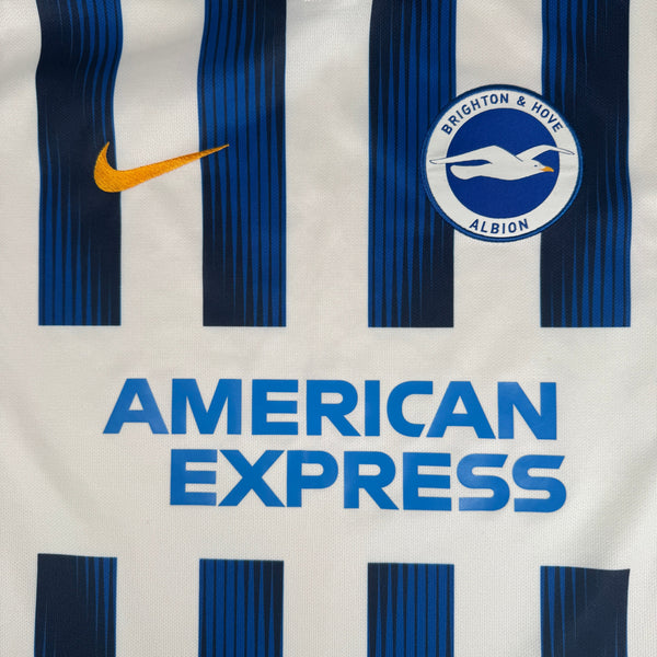 Brighton & Hove Albion 2019/2020 Home Football Shirt XL