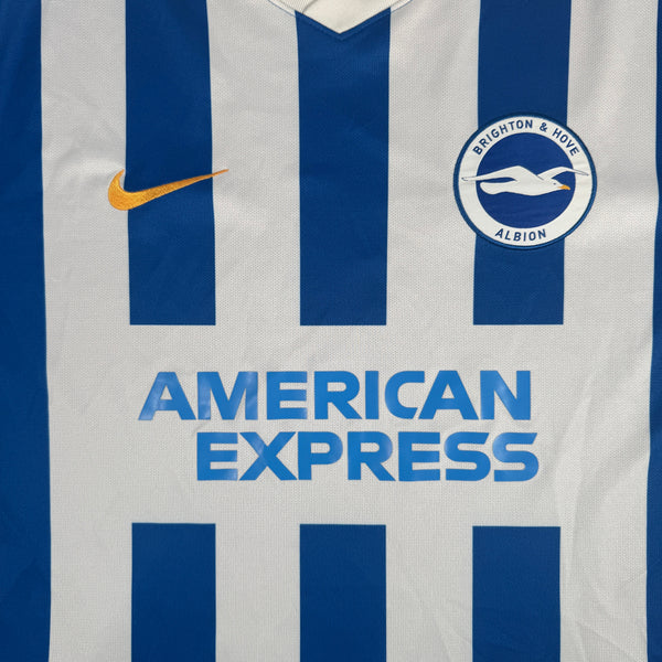 Brighton & Hove Albion 2021/2022 Home Football Shirt 2XL