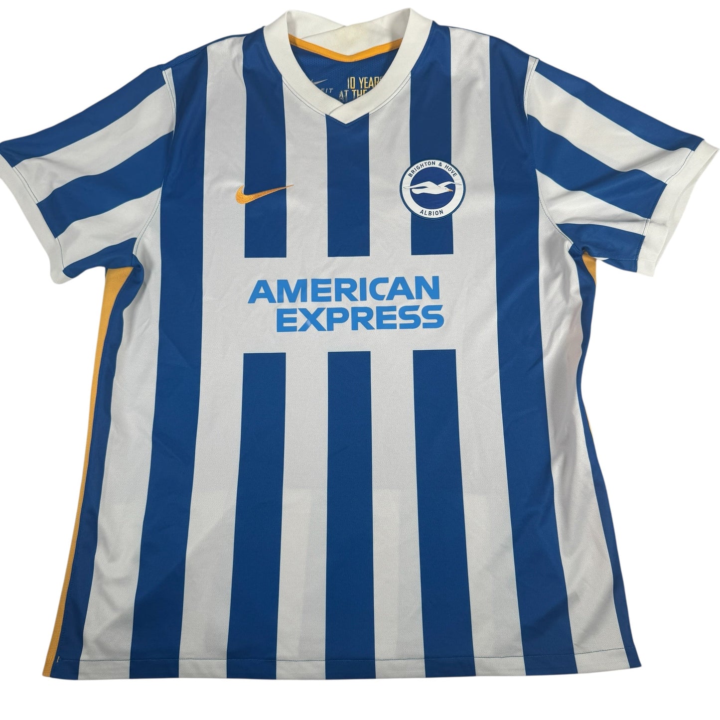 Brighton & Hove Albion 2021/2022 Home Football Shirt 2XL