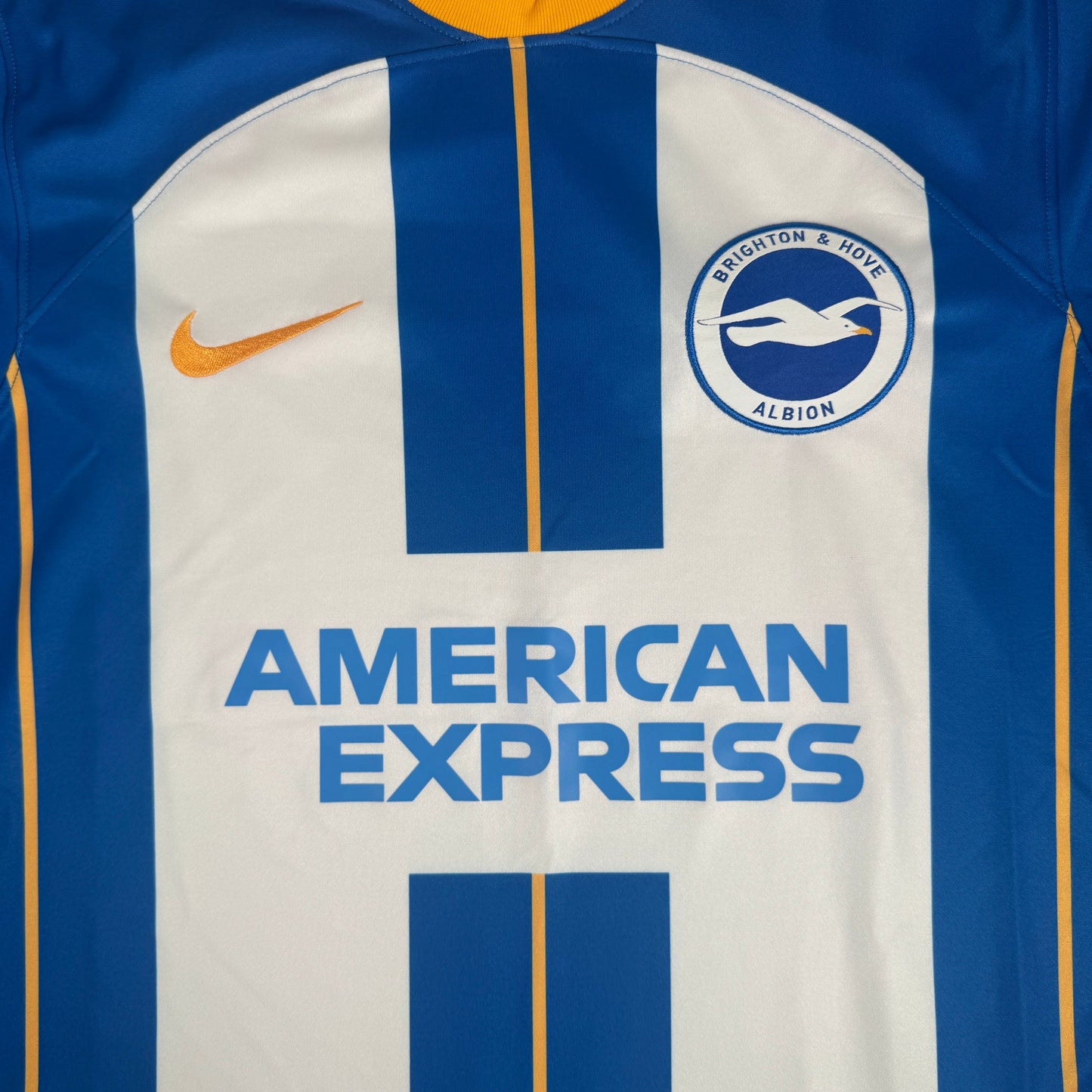 Brighton & Hove Albion 2022/2023 Home Football Shirt Large