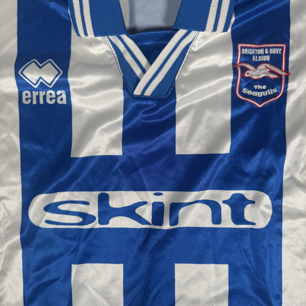 Brighton & Hove Albion 1999/2000 Home Football Shirt XL