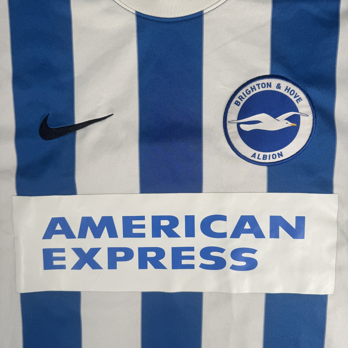 Brighton & Hove Albion 2014/2015 Home Football Shirt Large