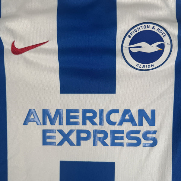 Brighton & Hove Albion 2016/2017 Home Football Shirt Small