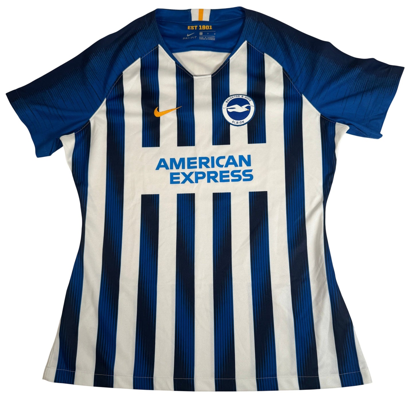 Brighton & Hove Albion 2019/2020 Home Football Shirt Women's Large
