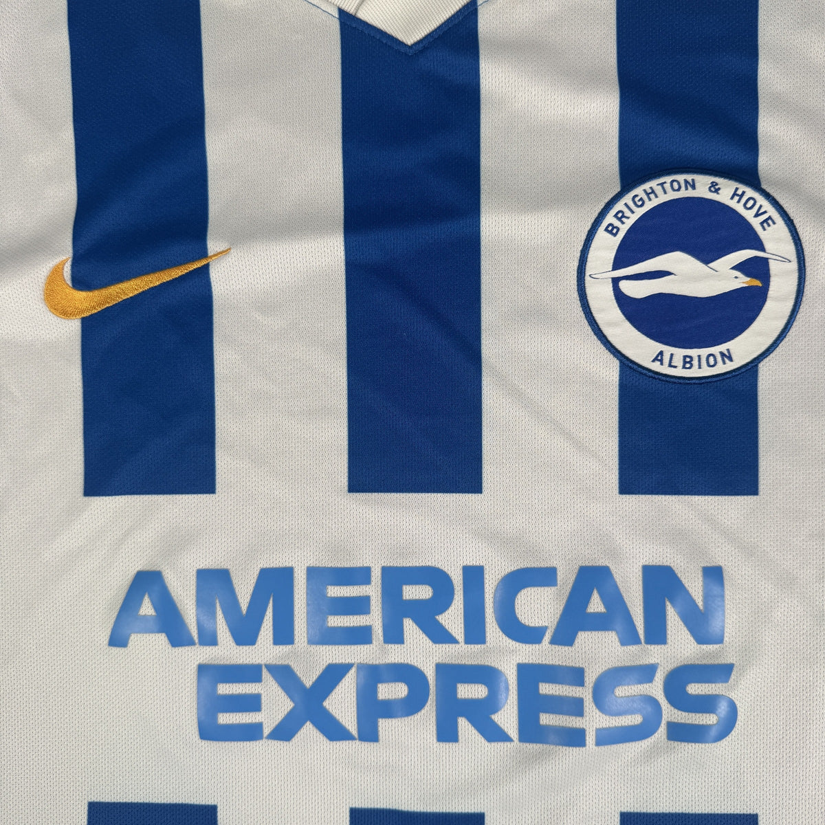 Brighton & Hove Albion 2021/2022 Home Football Shirt Large