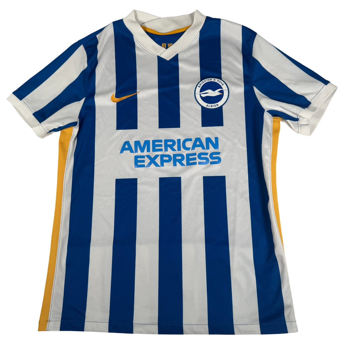 Brighton & Hove Albion 2021/2022 Home Football Shirt Large