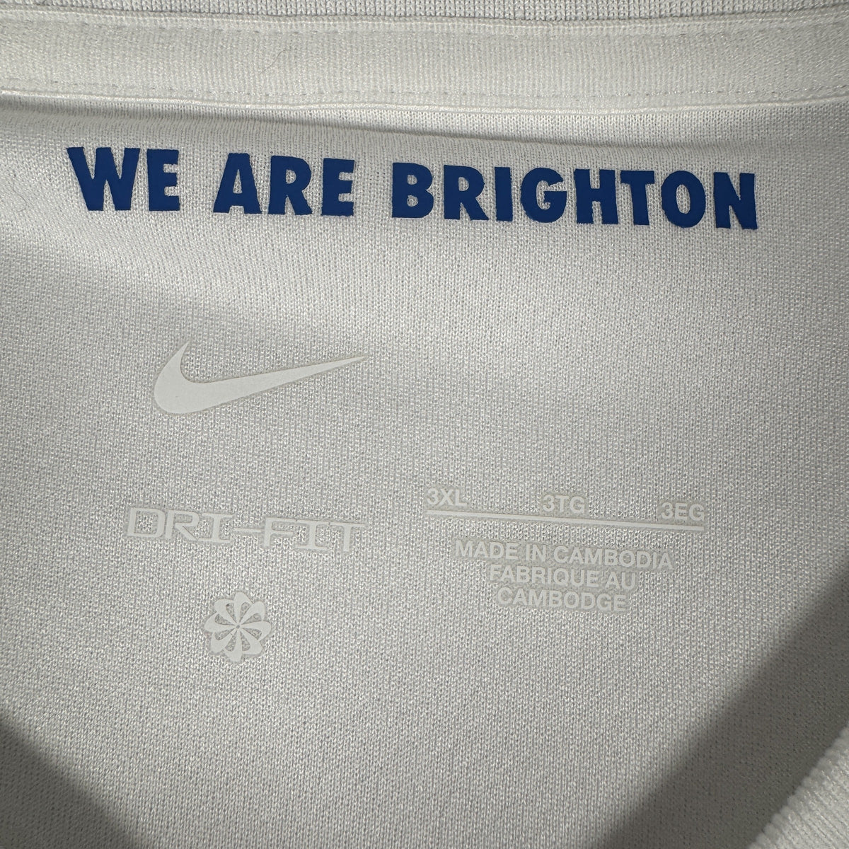 Brighton & Hove Albion 2025/2026 Home Football Shirt 3XL