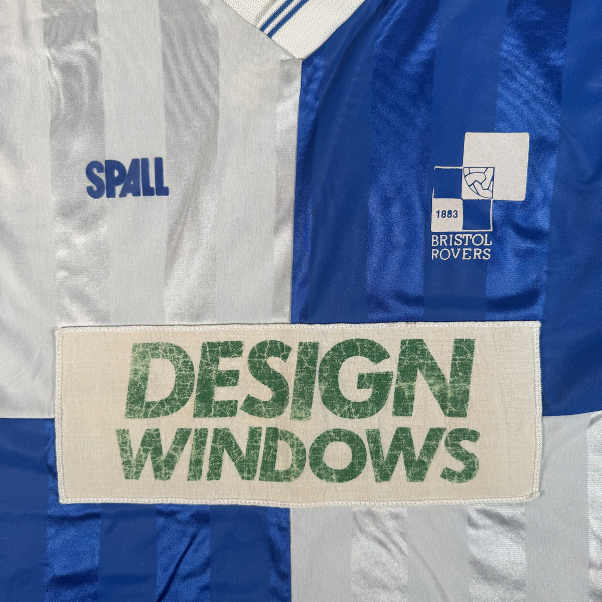 Bristol Rovers 1989/1990 Home Football Shirt Medium
