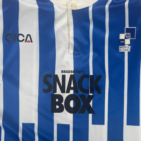 Bristol Rovers 1996/1997 Home Football Shirt XL