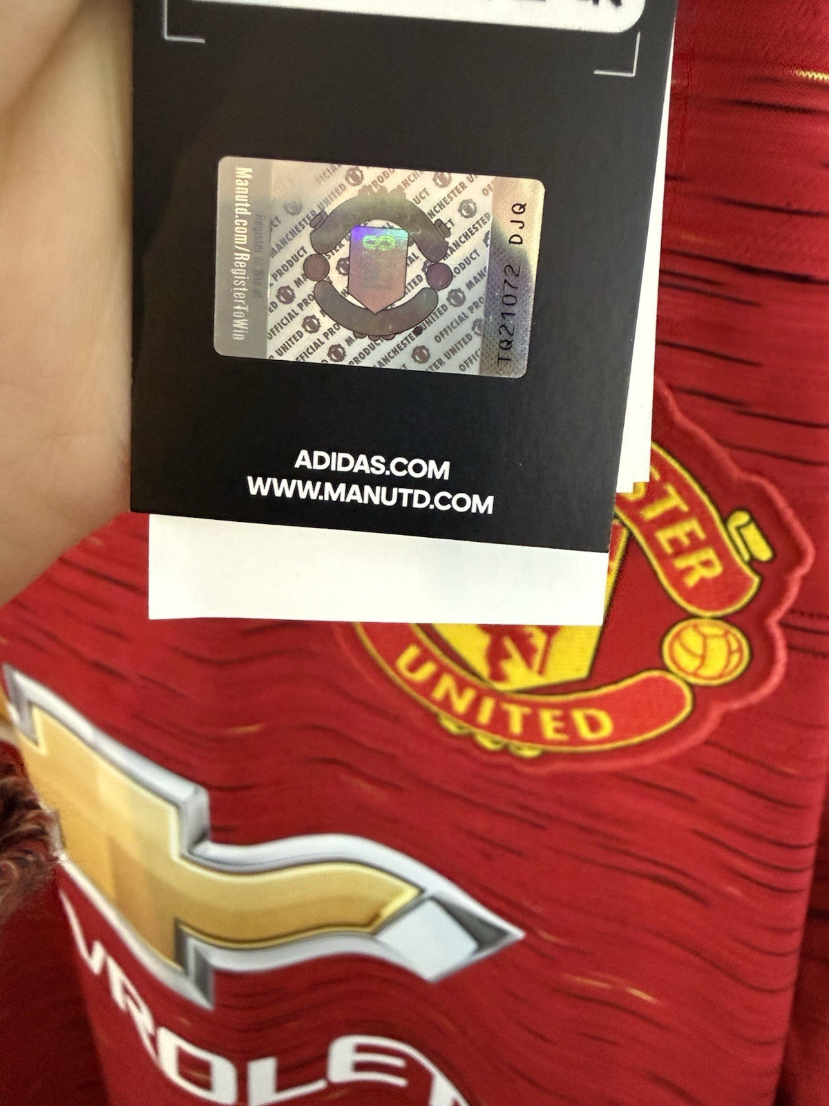 Manchester United McTominay #39 2020/21 Medium Home Shirt BNWT FM4290