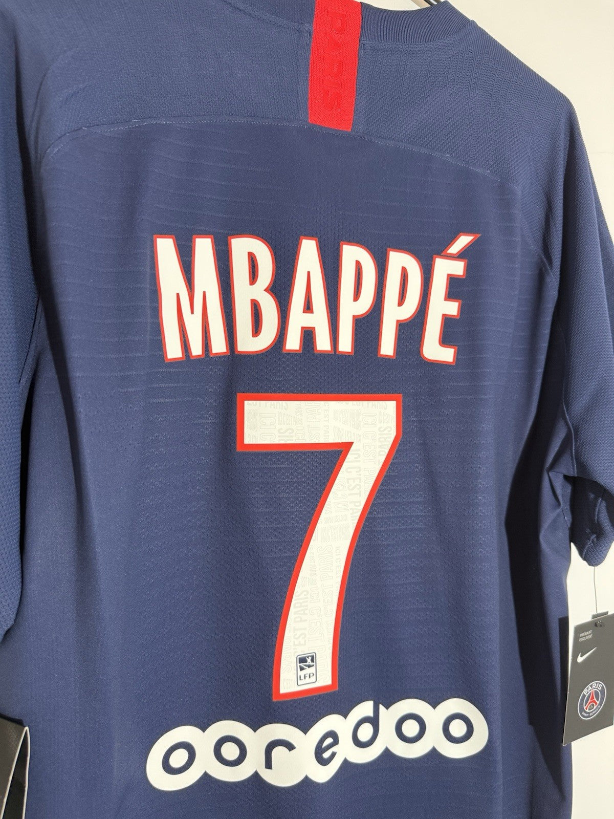 Paris St Germain Mbappe #7 2019/20 XL Vaporknit Home BNWT CQ0350-410