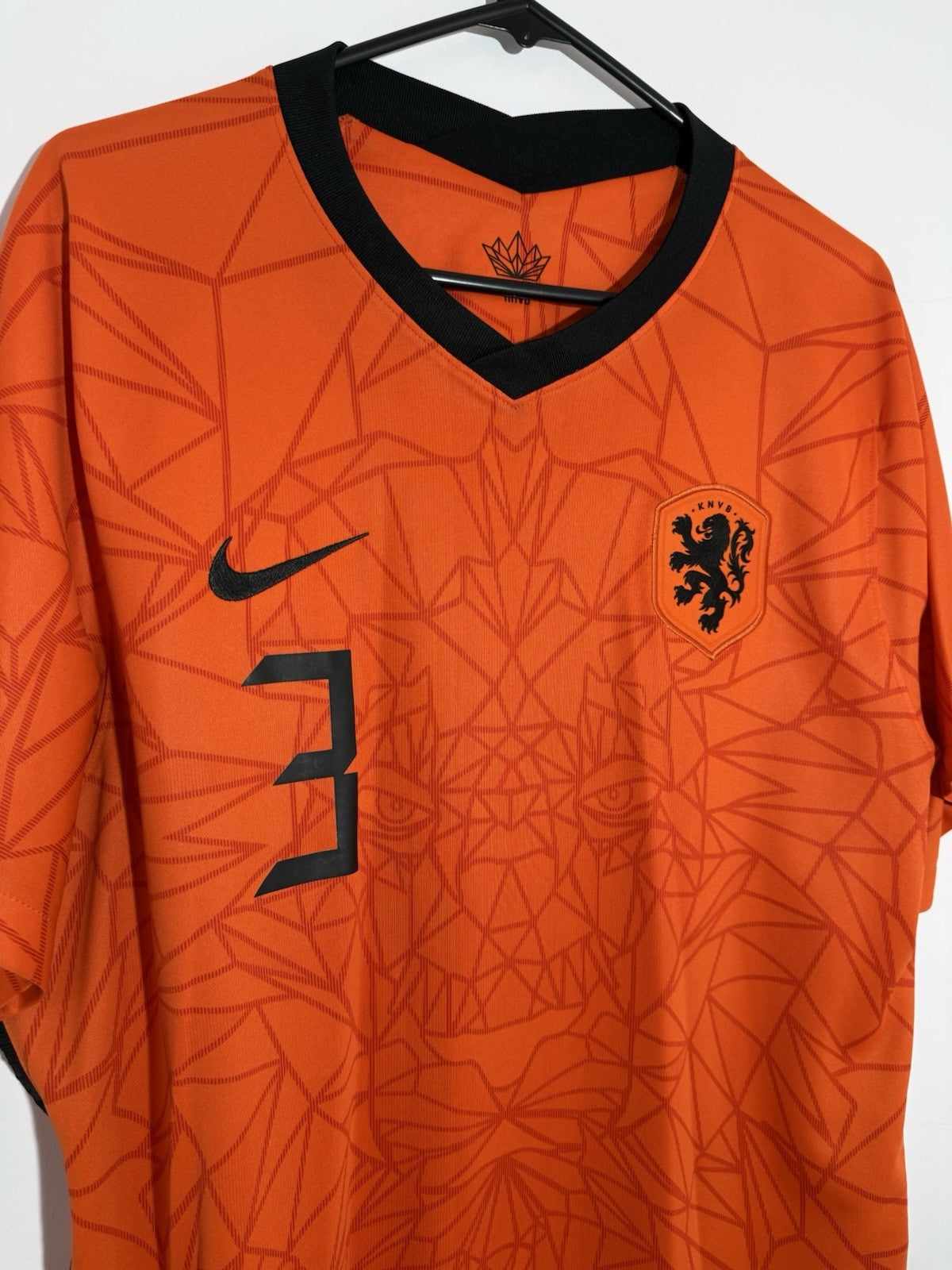 Netherlands De Ligt #3 2020 XL Home Shirt Nike Excellent Condition CD0712-819