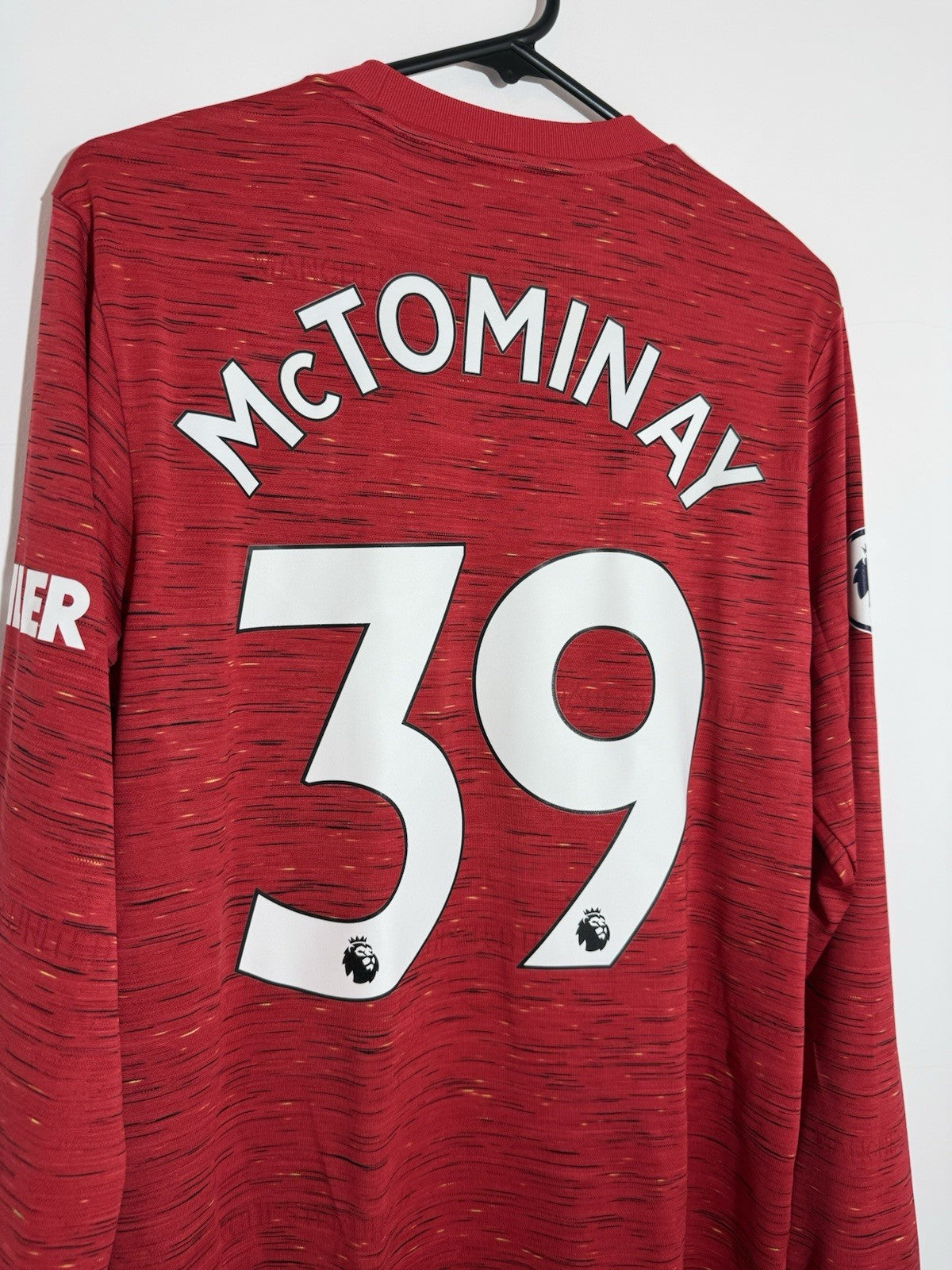Manchester United McTominay #39 2020/21 Medium Home Shirt BNWT FM4290