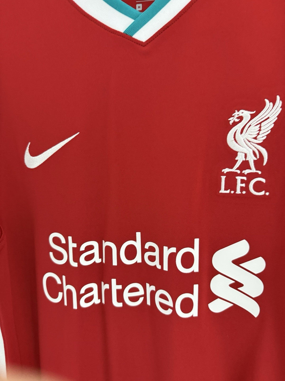 Liverpool Virgil #4 2020/21 Medium Home Shirt Nike BNWT CZ2636-687