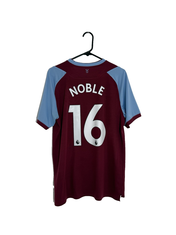 West Ham United Noble #16 2020/21 Large Home Shirt Umbro Excellent Condition