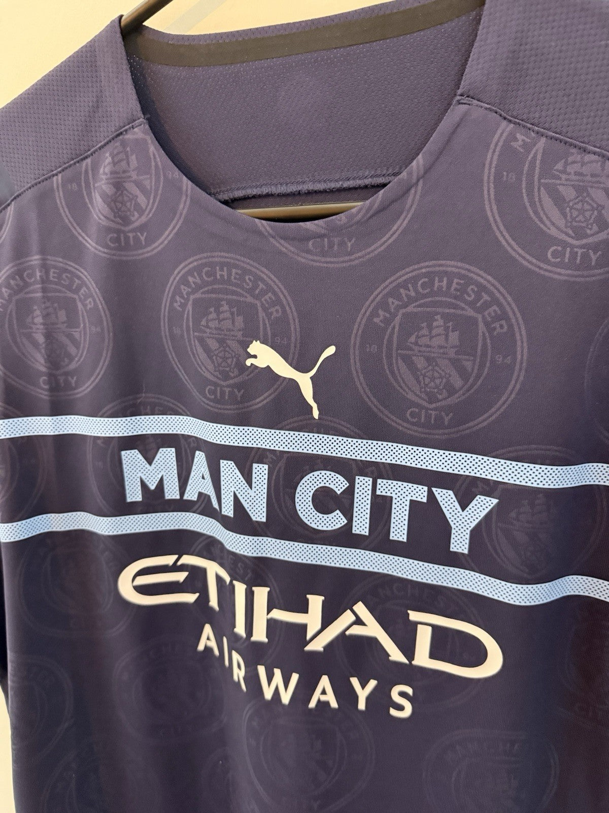 Manchester City Foden #47 2021/22 Womens Medium 3rd Authentic BNWT 759198-03