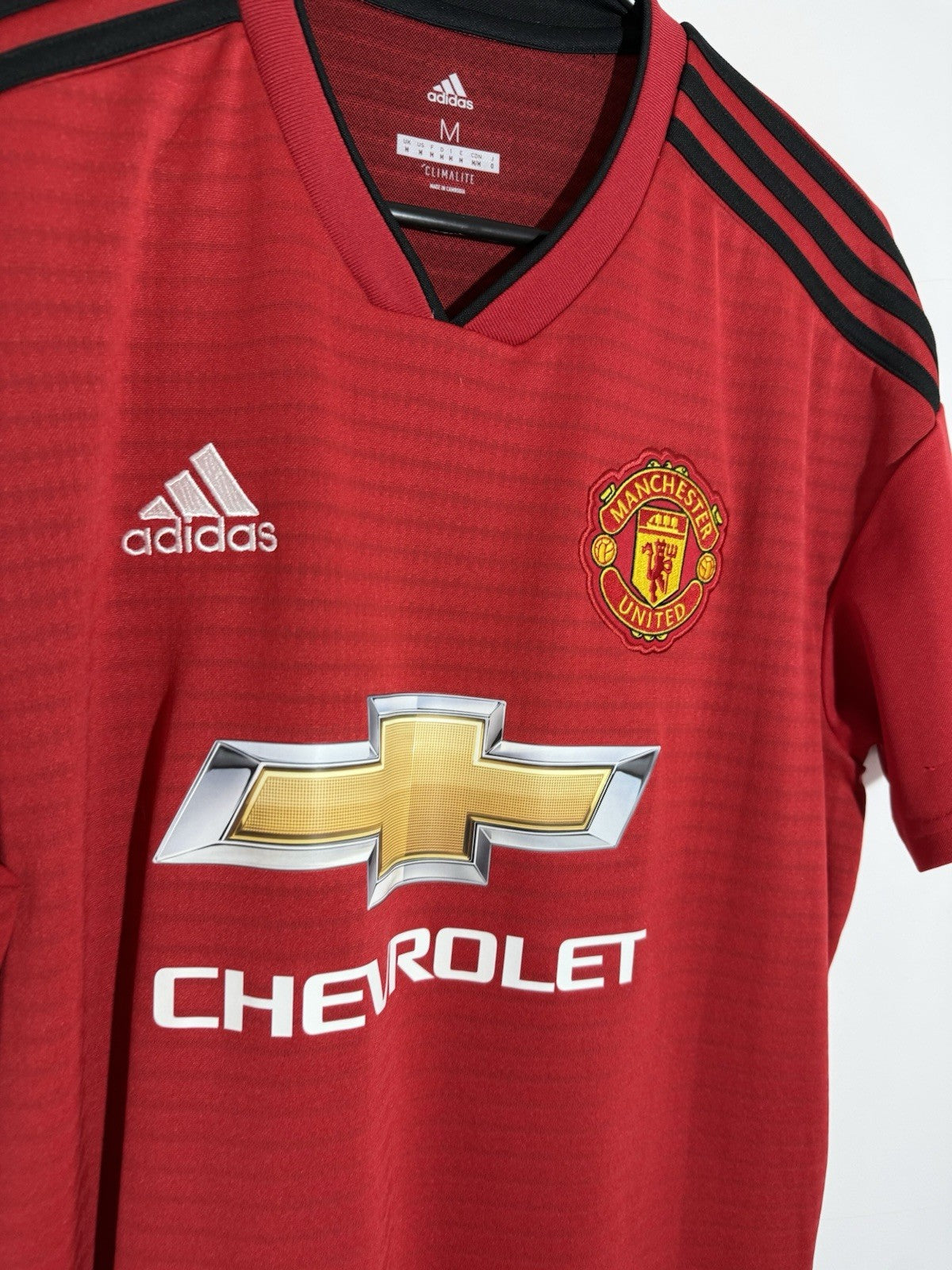 Manchester United Lindelof #2 2018/19 Medium Home Excellent Condition CG0040