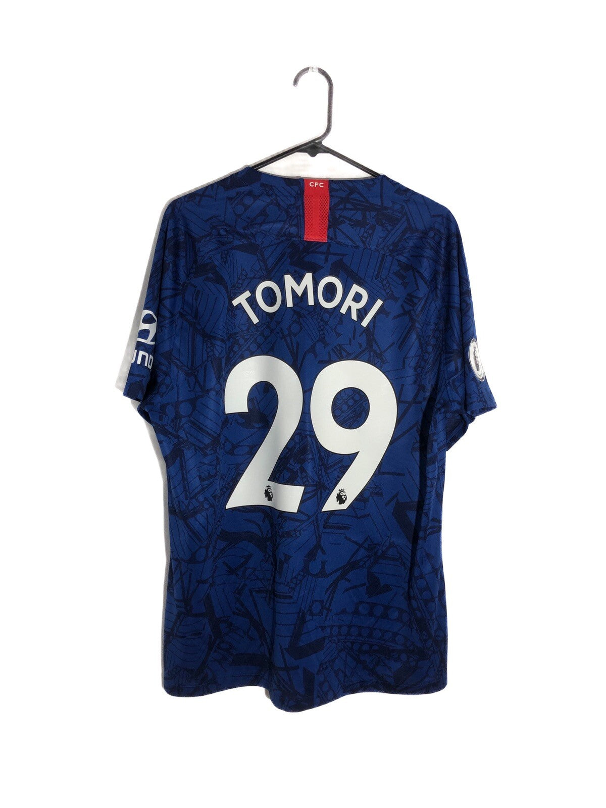 Chelsea Tomori #29 XL 2019/20 Home Shirt Excellent Condition AJ5529-495