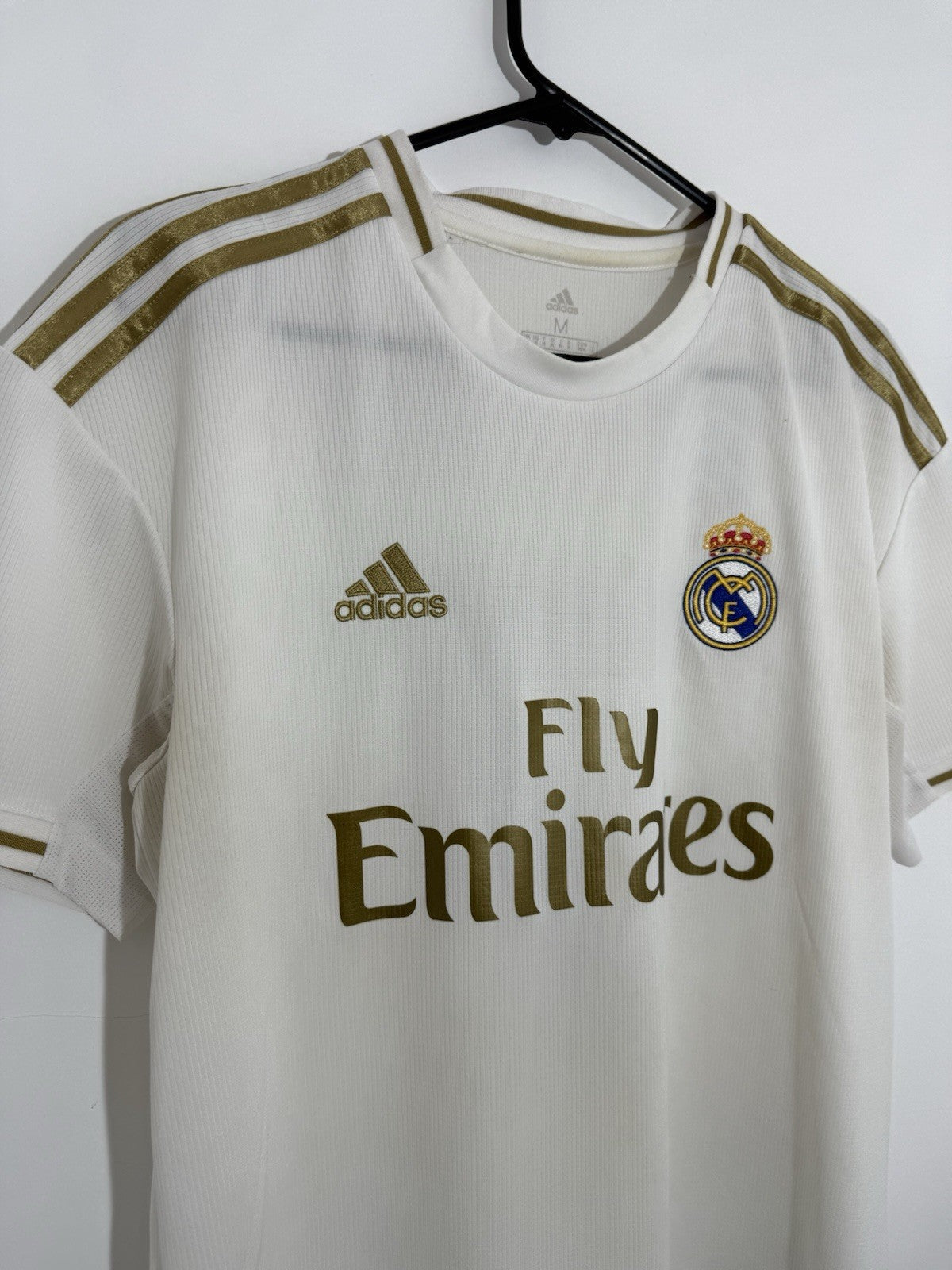 Real Madrid Hazard #7 2019/20 Medium Home Shirt Excellent Condition DW4433