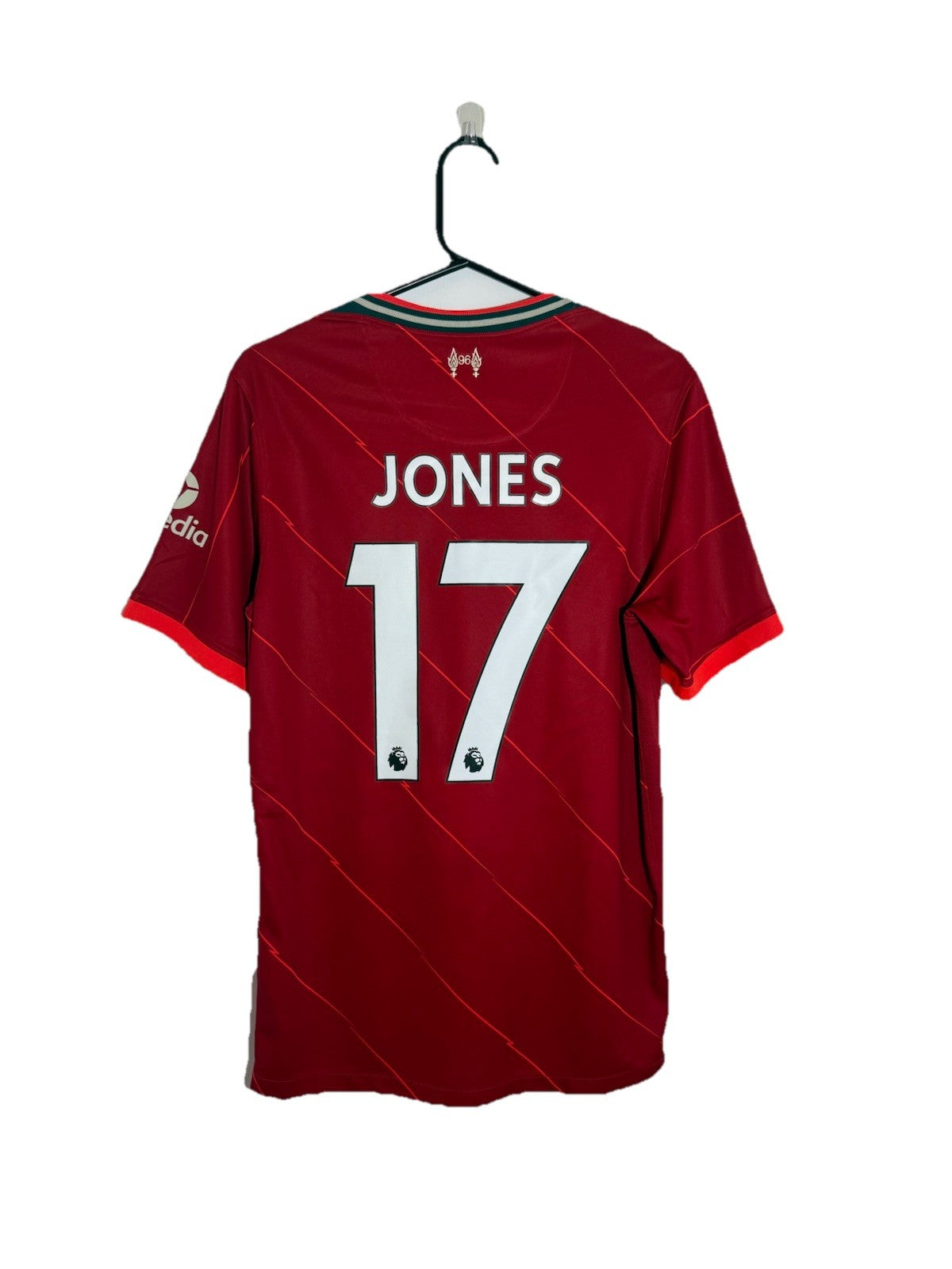 Liverpool Jones #17 2021/22 Medium Home Shirt Excellent Condition DB2560-688