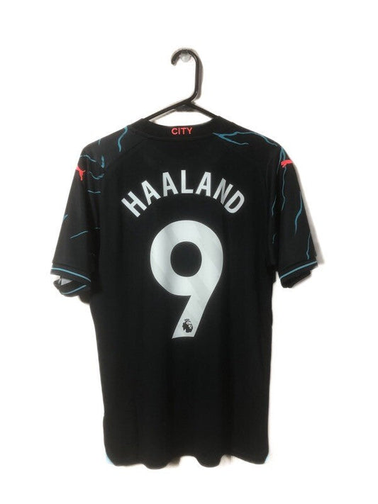 Manchester City Haaland #9 2023/24 Medium 3rd Excellent Condition 770461-03