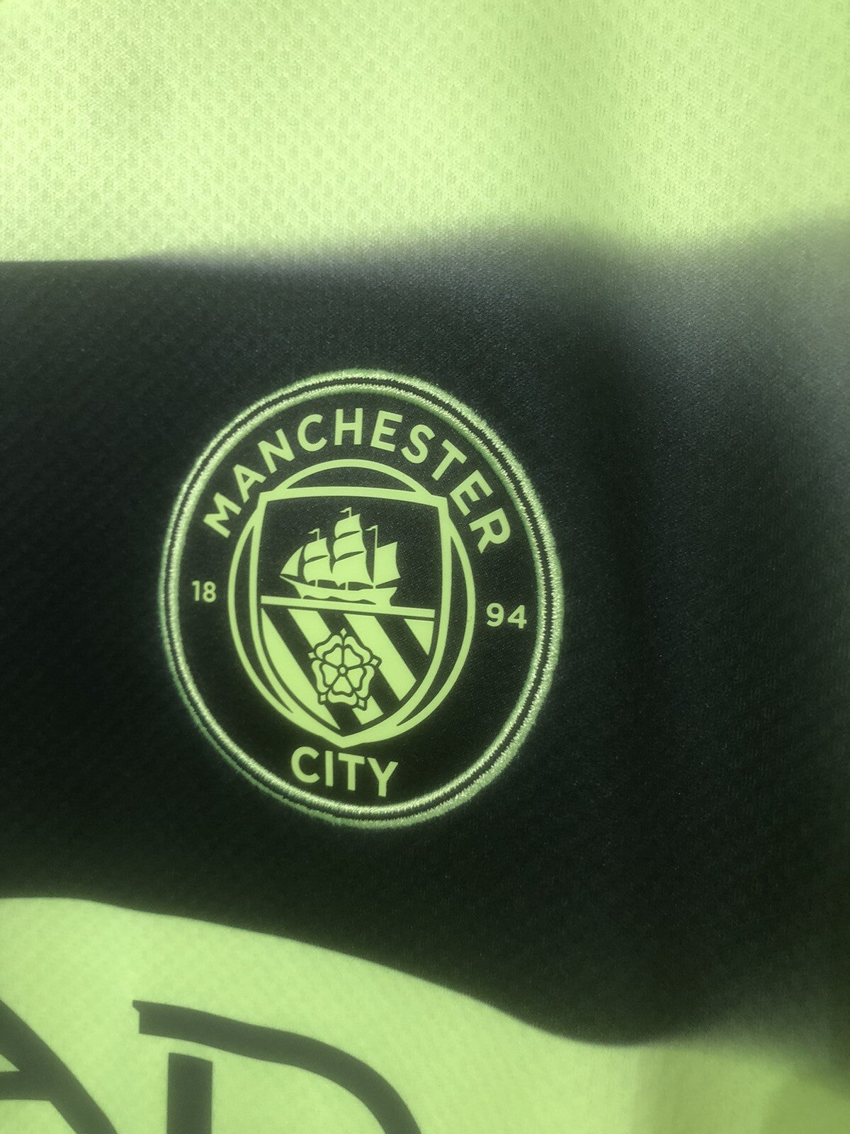 Manchester City Foden #47 2022/23 Large 3rd Shirt Excellent Condition 765734-03
