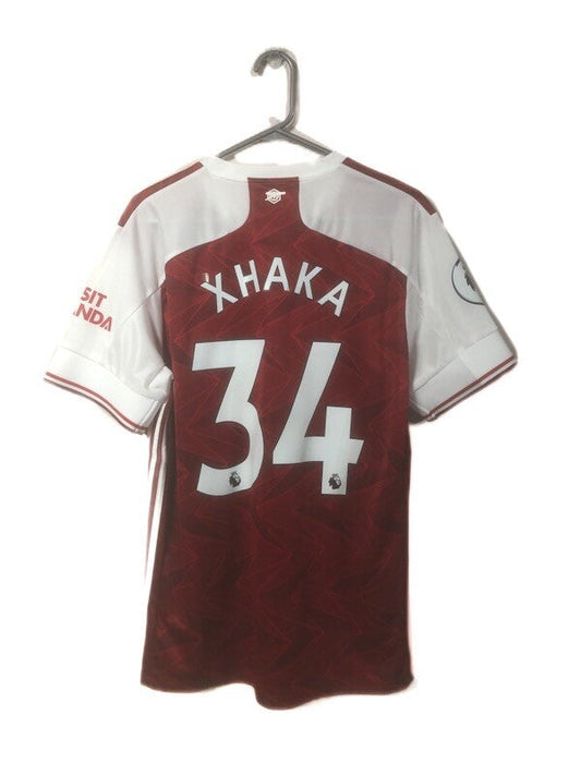 Arsenal Xhaka #34 2020/21 Large Home Shirt Adidas BNWT EH5817