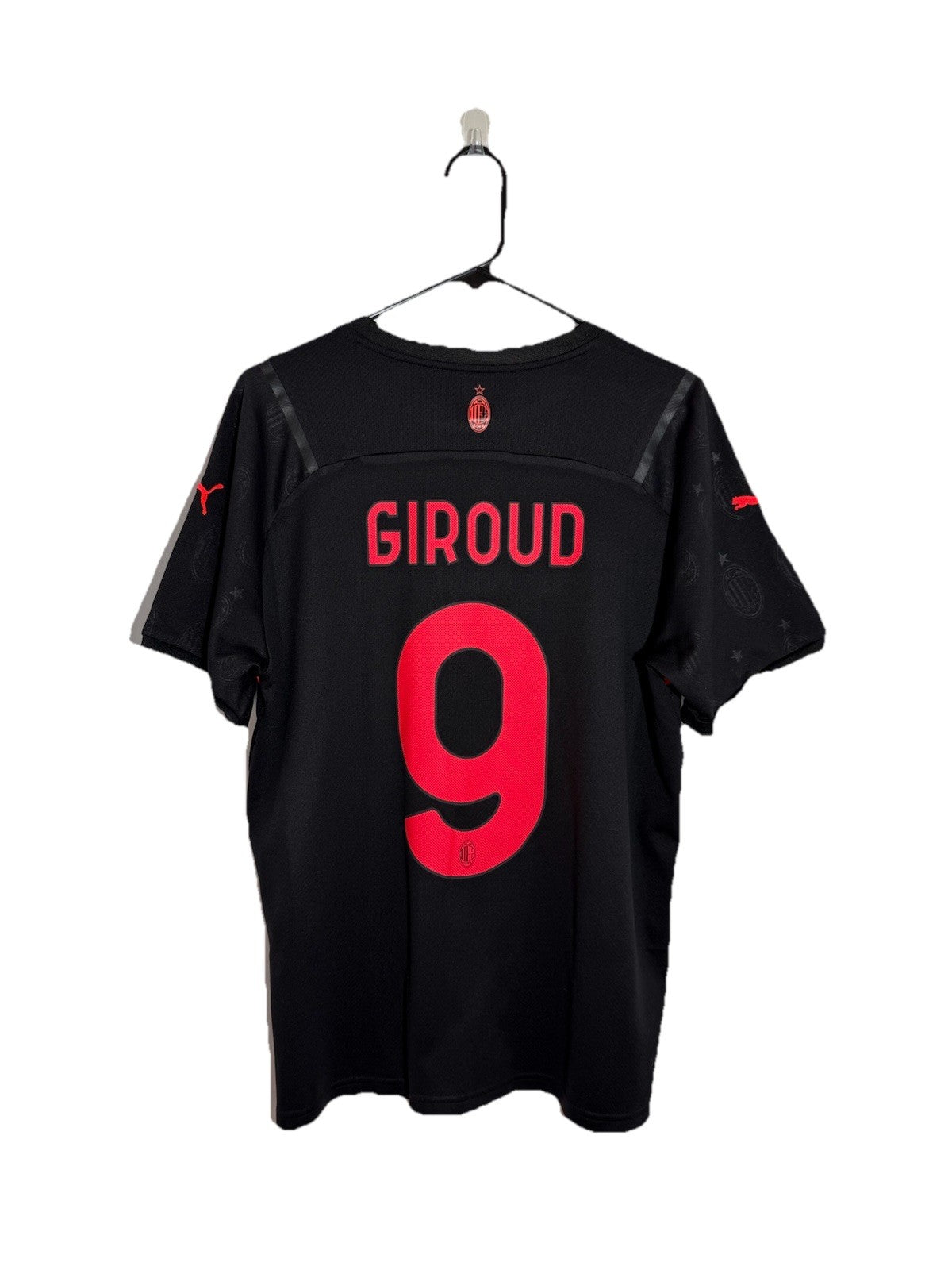 AC Milan Giroud #9 2021/22 Large 3rd Shirt Puma Excellent Condition 759132-03