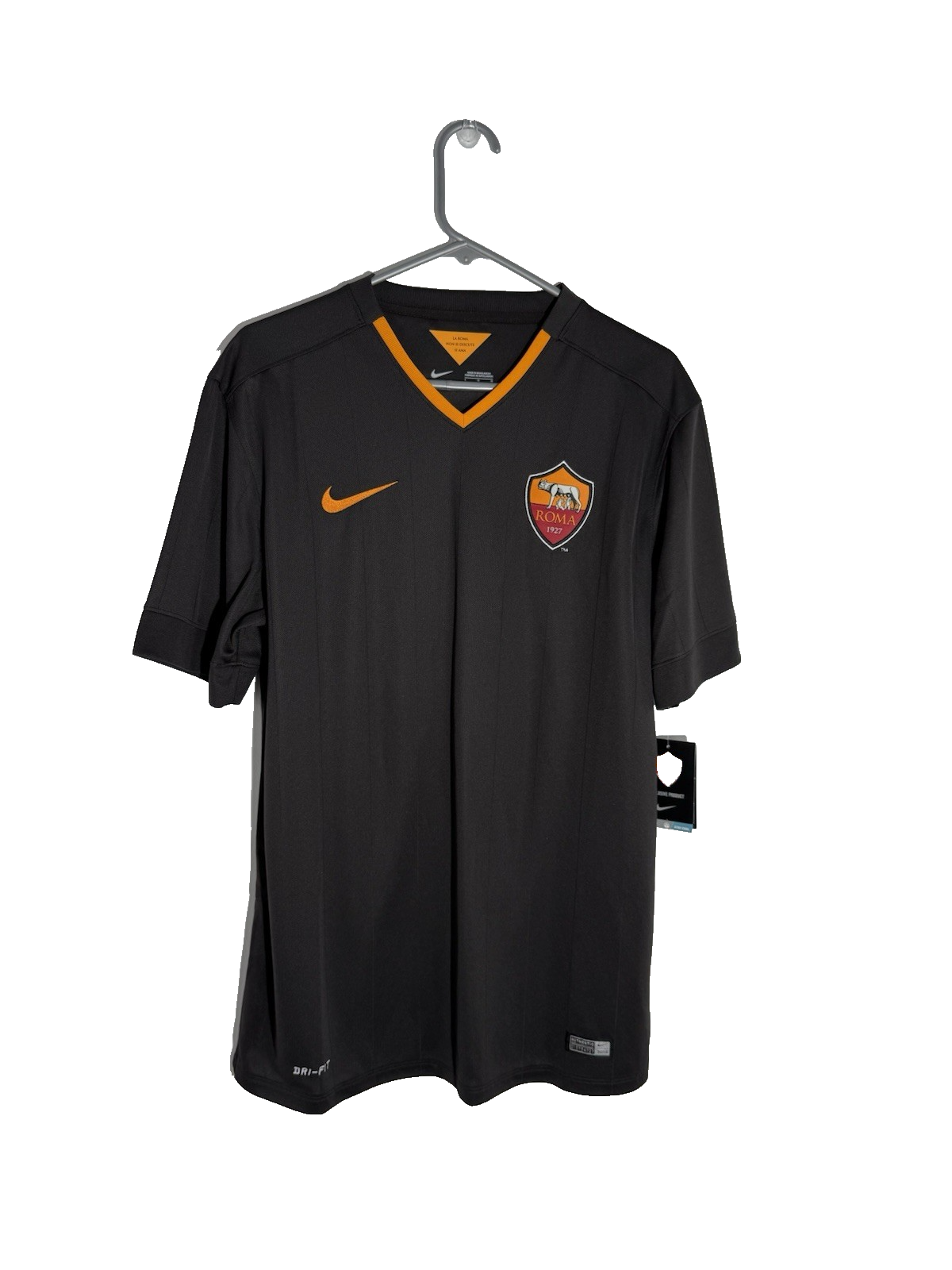 AS Roma Manolas #44 2014/15 Medium 3rd Shirt BNWT 635803-020