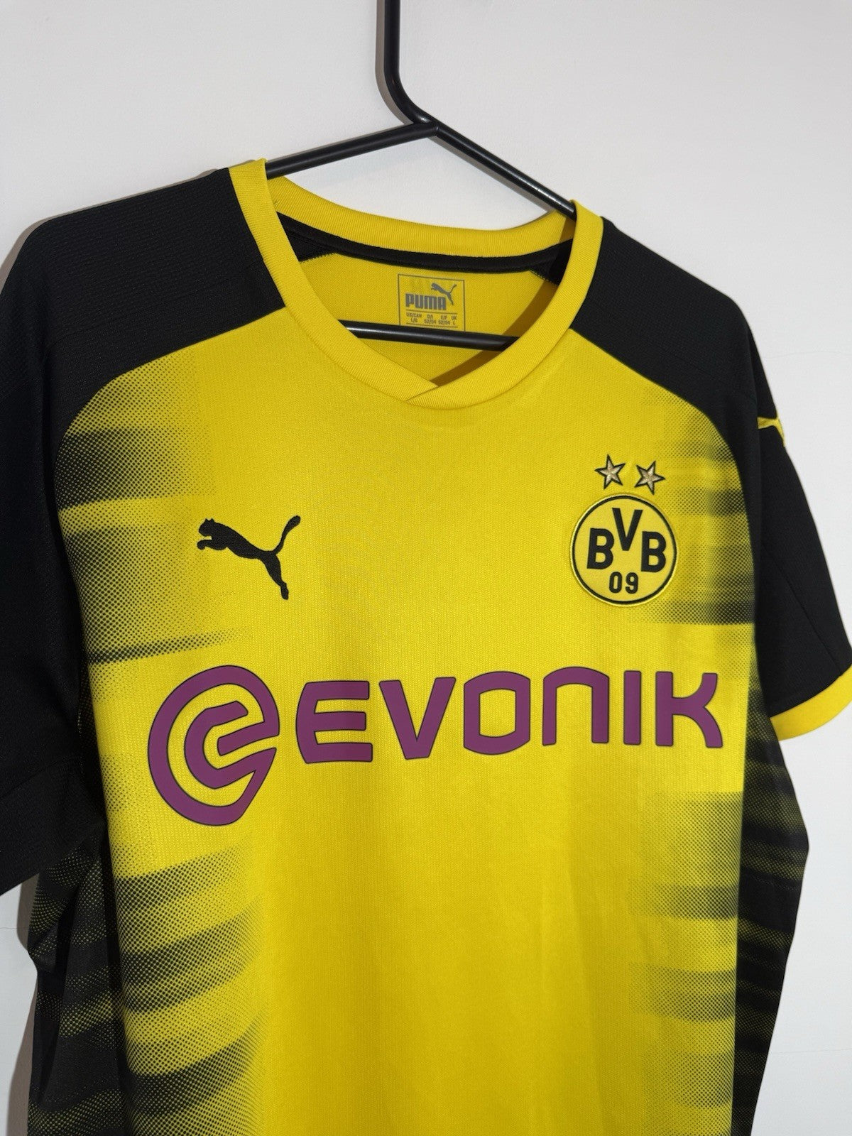 Borussia Dortmund Weigl #33 2017/18 Large Home Excellent Condition 751675-11