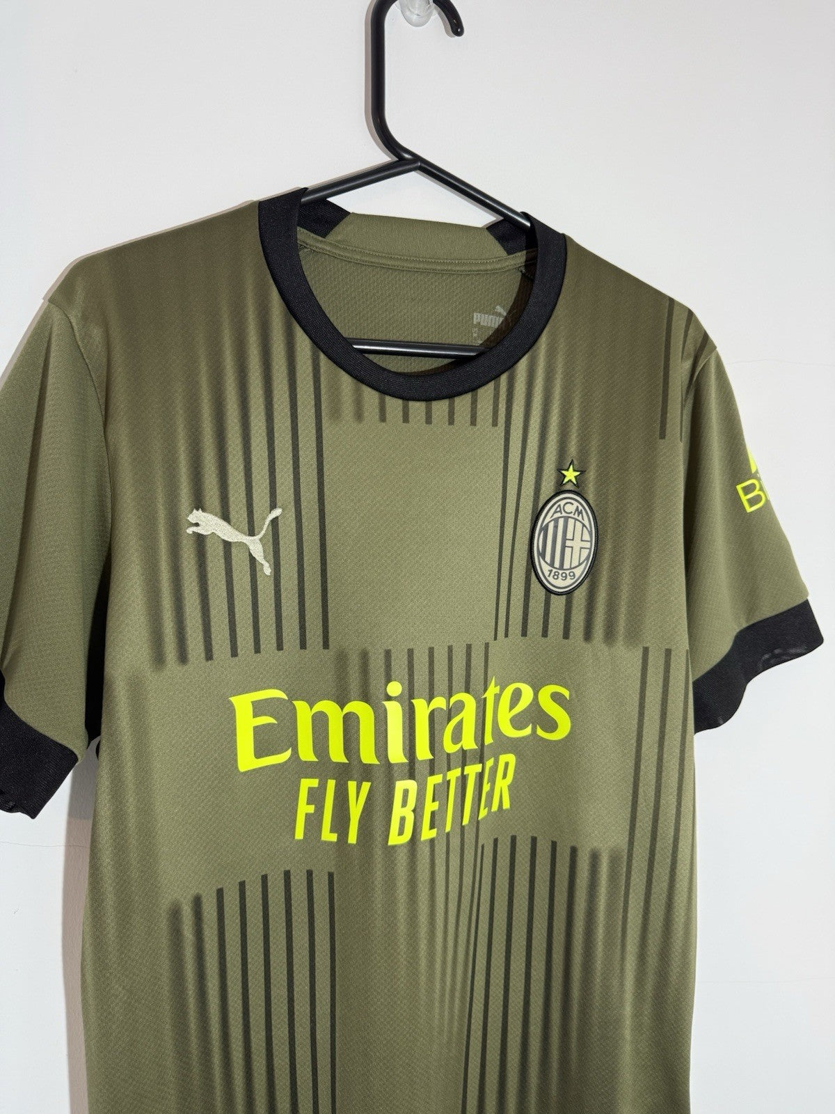 AC Milan De Ketelaere #90 2022/23 Medium 3rd Shirt Excellent Condition 765843-03