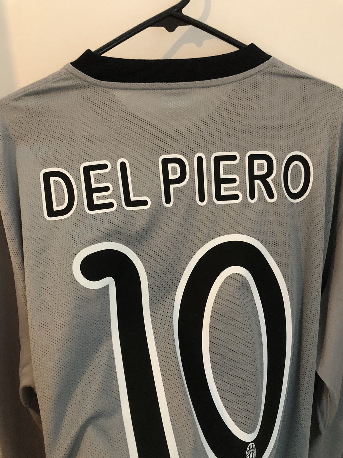 Juventus Del Piero #10 2009/10 XL Away Printed Wash Tag Excellent Condition