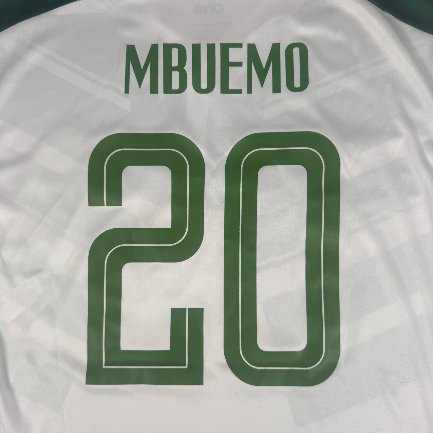 MBUEMO 20 Cameroon 2022/2023/2024 Away Football Shirt 2XL