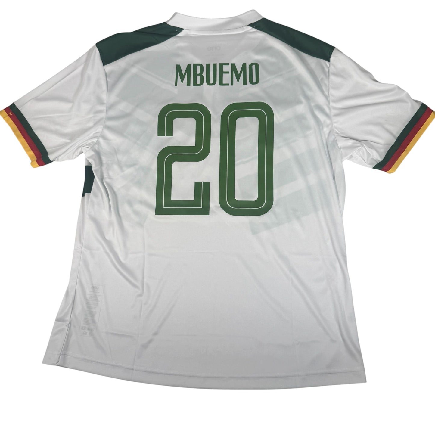 MBUEMO 20 Cameroon 2022/2023/2024 Away Football Shirt 2XL