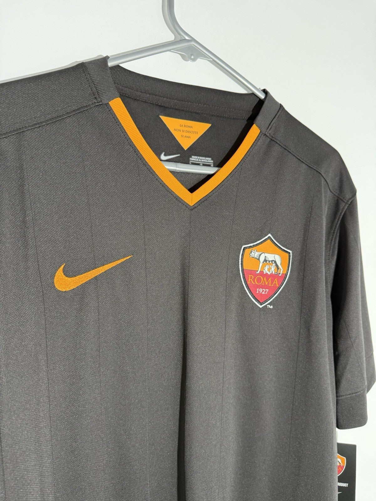 AS Roma Manolas #44 2014/15 Medium 3rd Shirt BNWT 635803-020