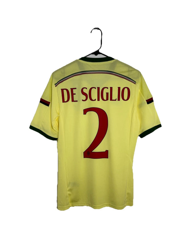 AC Milan De Sciglio #2 2014/15 Small 3rd Shirt Adidas BNWT D87207